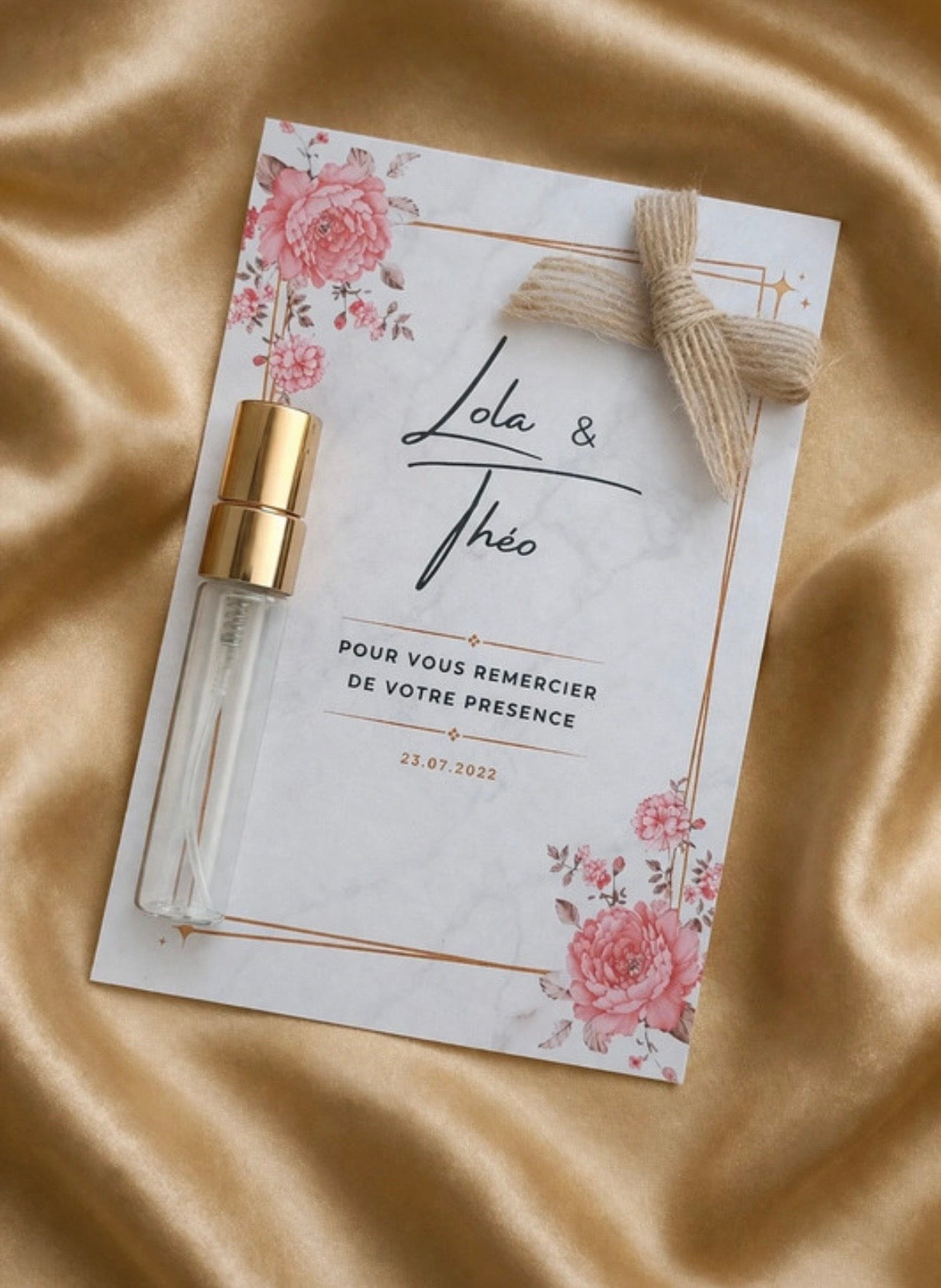 Eau de toilette (cadeau invité)