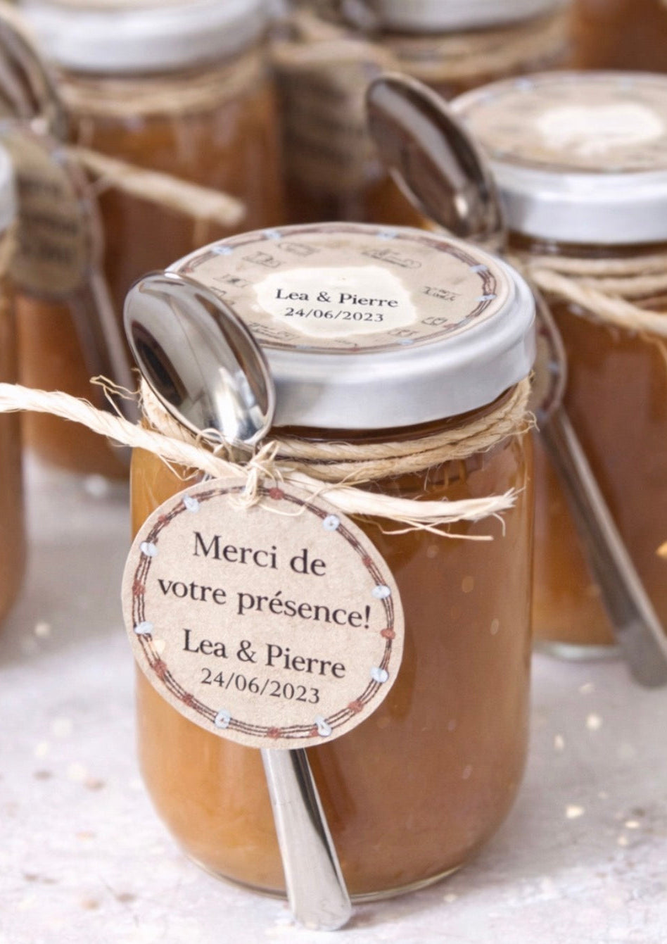 Potted guest favor